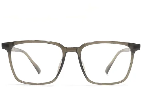 Lunettes rectangulaires vertes TR90 #BS1924-0142