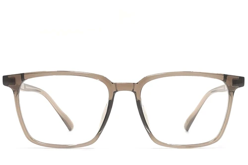 Rectangular Brown TR90 Glasses #BS1924-0145