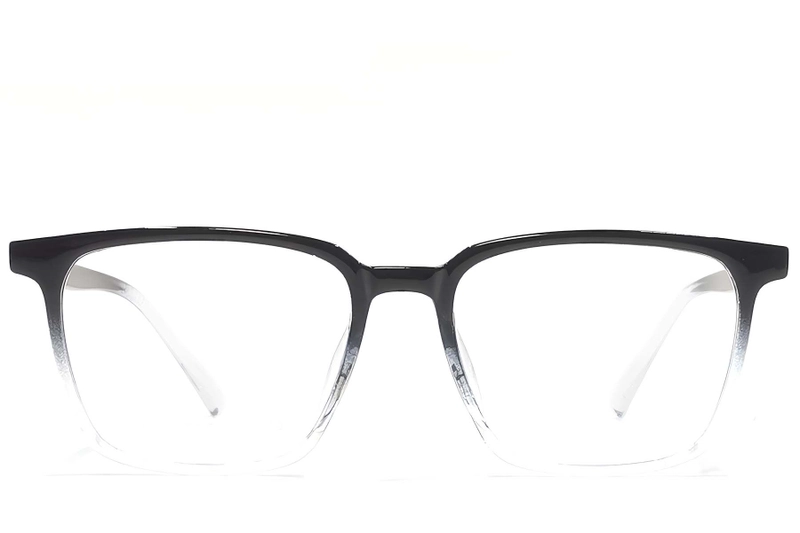 Rectangular Black TR90 Glasses #BS1924-0146