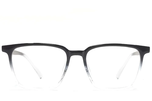 Gafas rectangulares negras TR90 #BS1924-0146