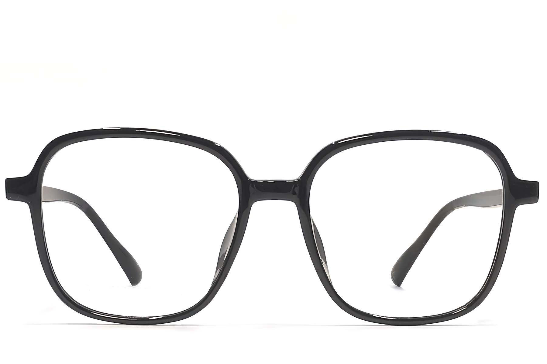 Gafas rectangulares negras TR90 #BS1924-0147