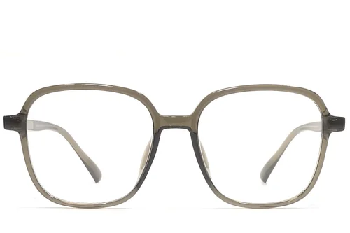 Lunettes rectangulaires vertes TR90 #BS1924-0148