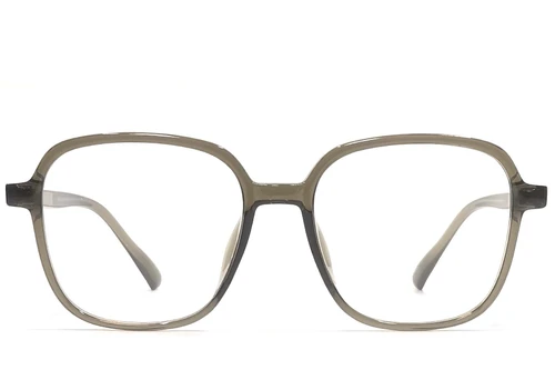 Rectangular Green TR90 Glasses #BS1924-0148