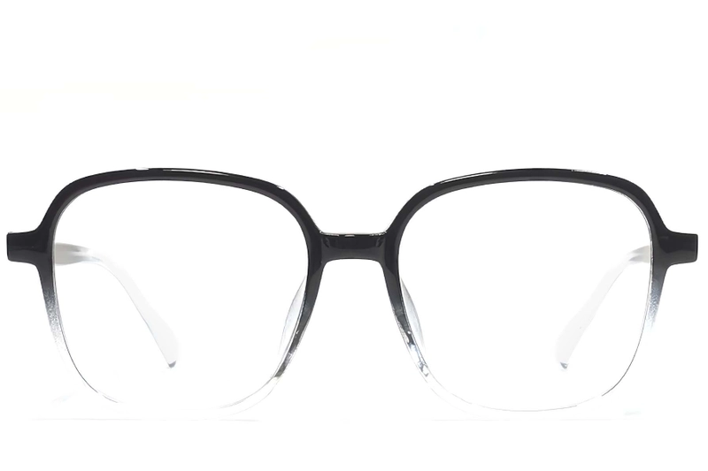 Rectangular Black TR90 Glasses #BS1924-0152