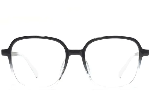 Lunettes rectangulaires noires TR90 #BS1924-0152
