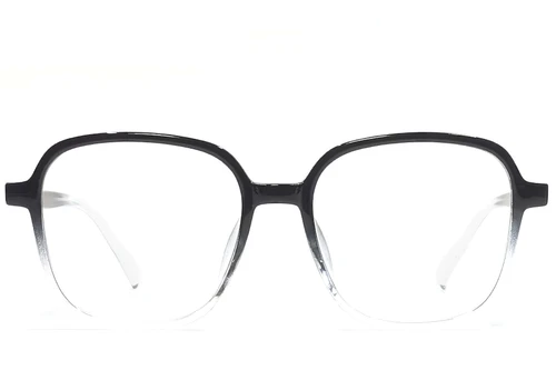 Rectangular Black TR90 Glasses #BS1924-0152