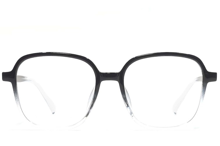 Rectangular Black TR90 Glasses #BS1924-0152