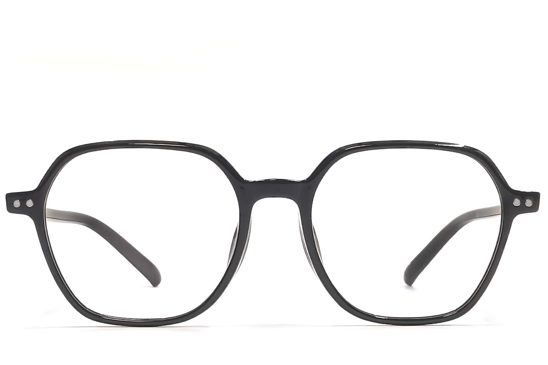 Gafas geométricas negras TR90 #BS1924-0153