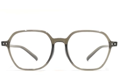 Gafas geométricas verdes TR90 #BS1924-0154