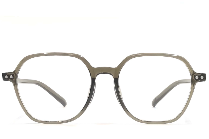 Gafas geométricas verdes TR90 #BS1924-0154
