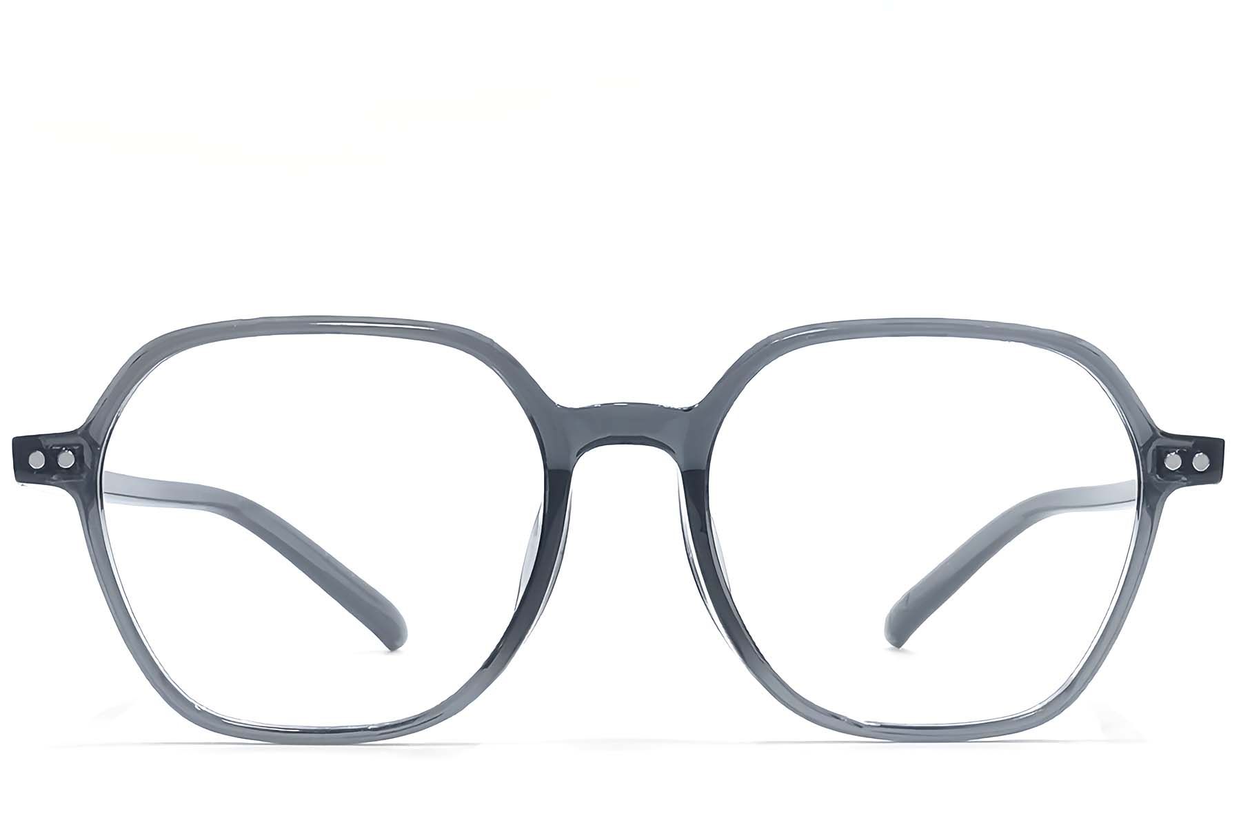 Gafas geométricas azules TR90 #BS1924-0156