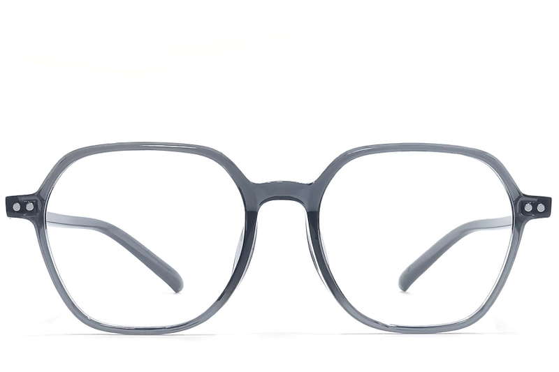Gafas geométricas azules TR90 #BS1924-0156