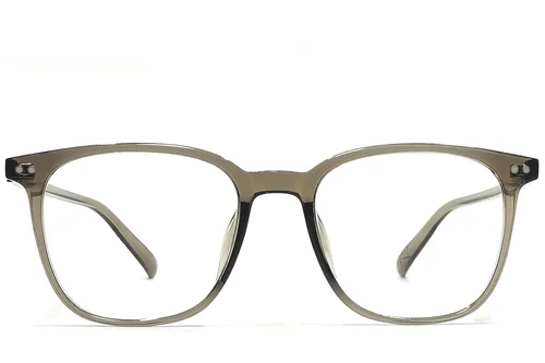 Lunettes rectangulaires vertes TR90 #BS1924-0159