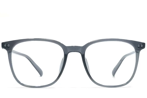 Lunettes rectangulaires bleues TR90 #BS1924-0161