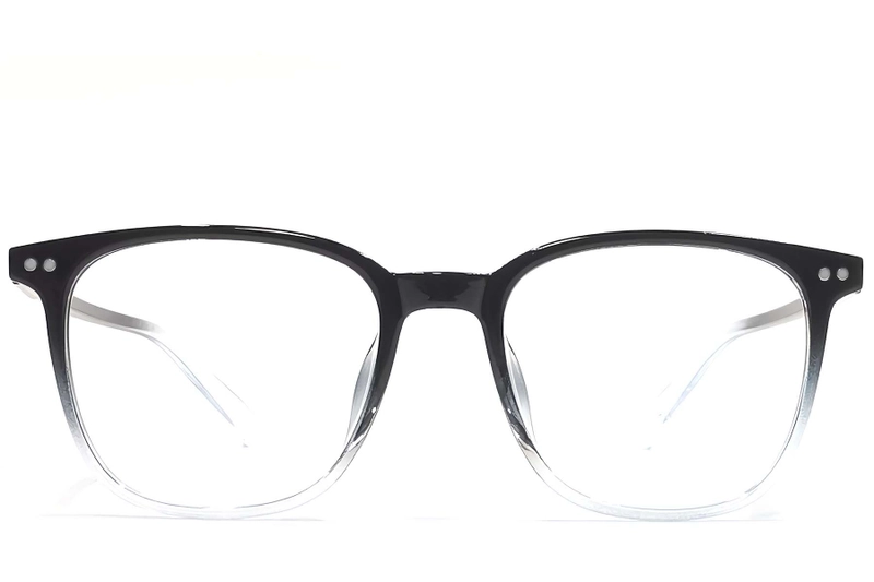 Rectangular Black TR90 Glasses #BS1924-0163