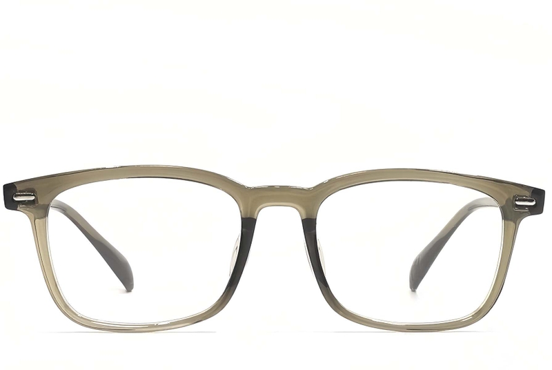 Lunettes rectangulaires vertes TR90 #BS1924-0165