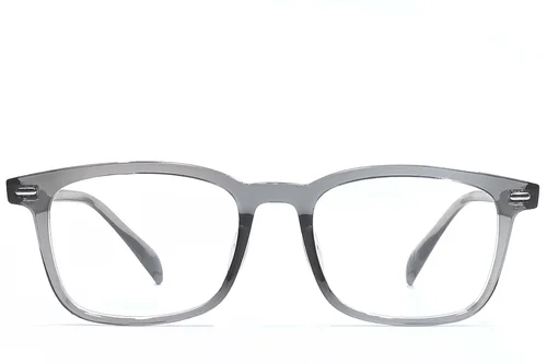 Lunettes rectangulaires grises TR90 #BS1924-0166