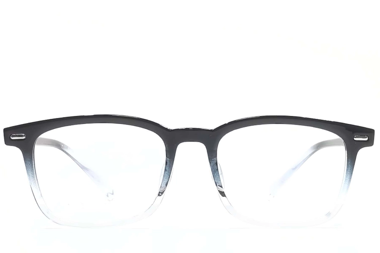 Rectangular Black TR90 Glasses #BS1924-0169