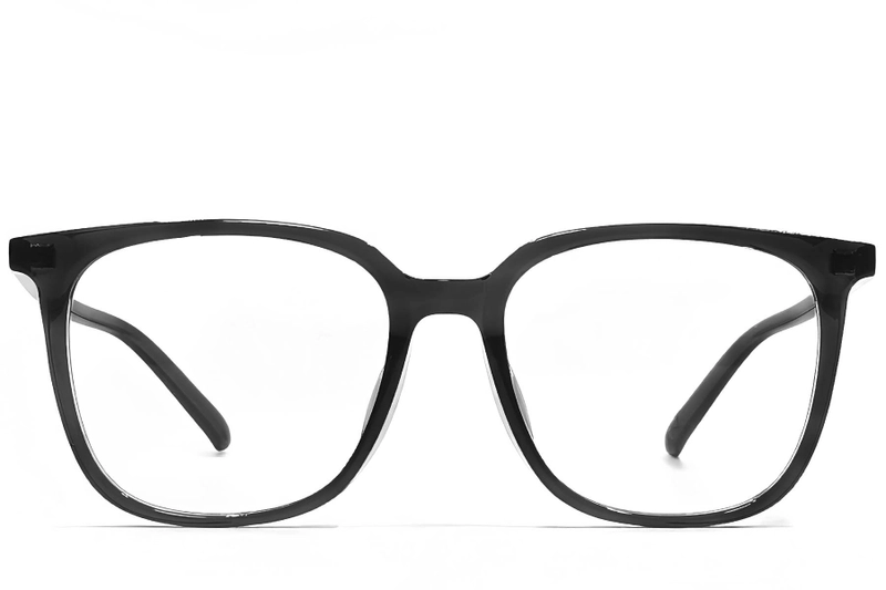 Lunettes rectangulaires noires TR90 #BS1924-0170