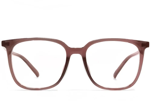 Rectangular Brown TR90 Glasses #BS1924-0174