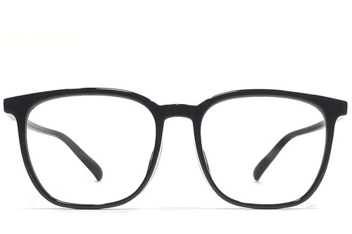 Rectangular Black TR90 Glasses #BS1924-0176