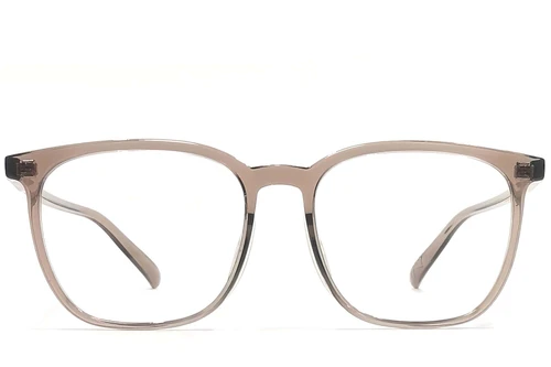 Rectangular Brown TR90 Glasses #BS1924-0180
