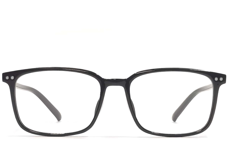 Rectangular Black TR90 Glasses #BS1924-0182