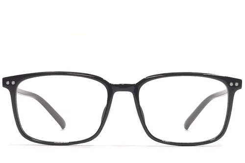 Lunettes rectangulaires noires TR90 #BS1924-0182