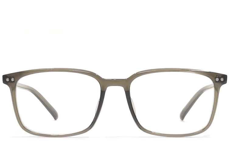 Rectangular Green TR90 Glasses #BS1924-0183