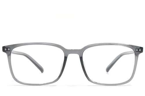 Lunettes rectangulaires grises TR90 #BS1924-0184