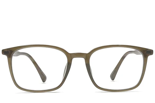 Lunettes rectangulaires vertes TR90 #BS1924-0189