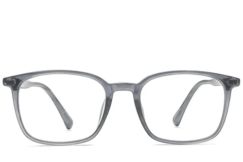 Lunettes rectangulaires grises TR90 #BS1924-0190