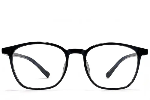 Lunettes rectangulaires noires TR90 #BS1924-0194