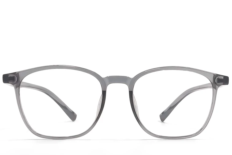Rectangular Gray TR90 Glasses #BS1924-0196