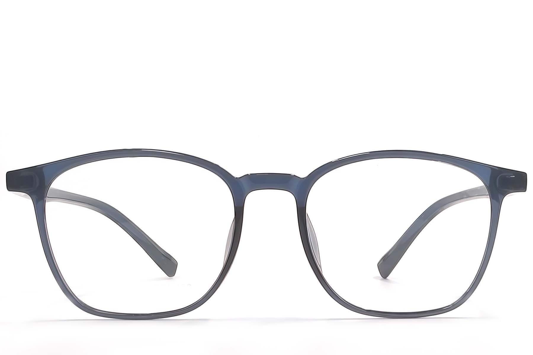 Rectangular Blue TR90 Glasses #BS1924-0199