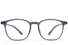 Rectangular Blue TR90 Glasses #BS1924-0199