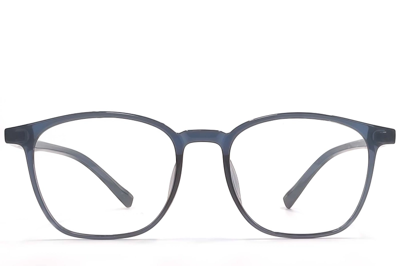 Rectangular Blue TR90 Glasses #BS1924-0199