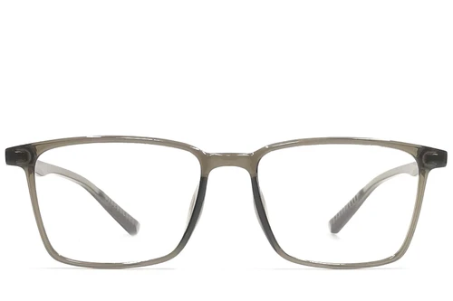 Rectangular Green TR90 Glasses #BS1924-0201