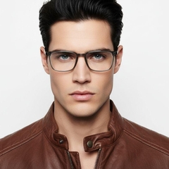 Rectangular Green TR90 Glasses #BS1924-0201