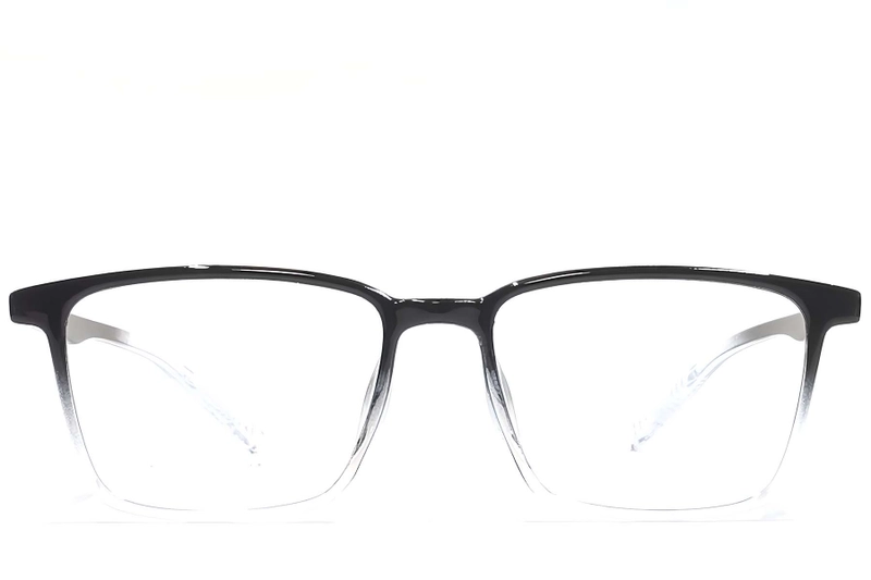 Lunettes rectangulaires noires TR90 #BS1924-0205
