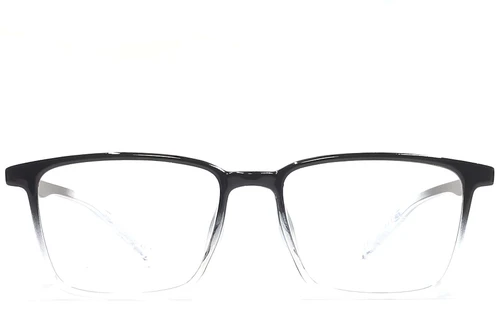 Rectangular Black TR90 Glasses #BS1924-0205