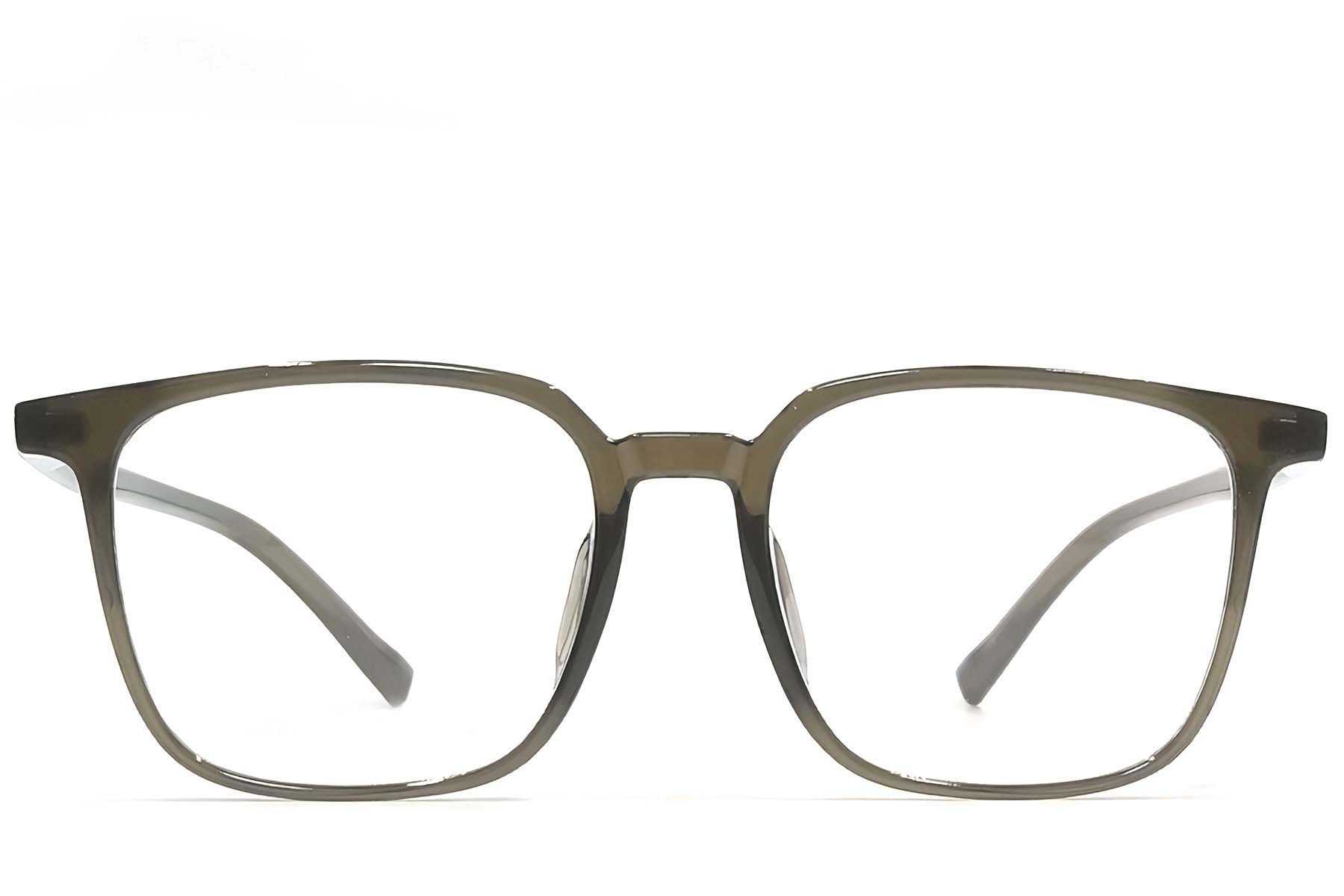 Rectangular Green TR90 Glasses #BS1924-0207