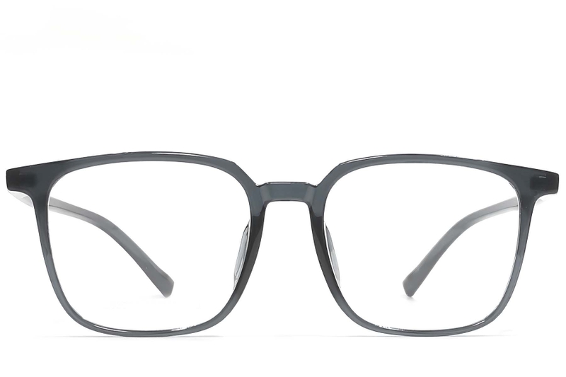 Lunettes rectangulaires bleues TR90 #BS1924-0209