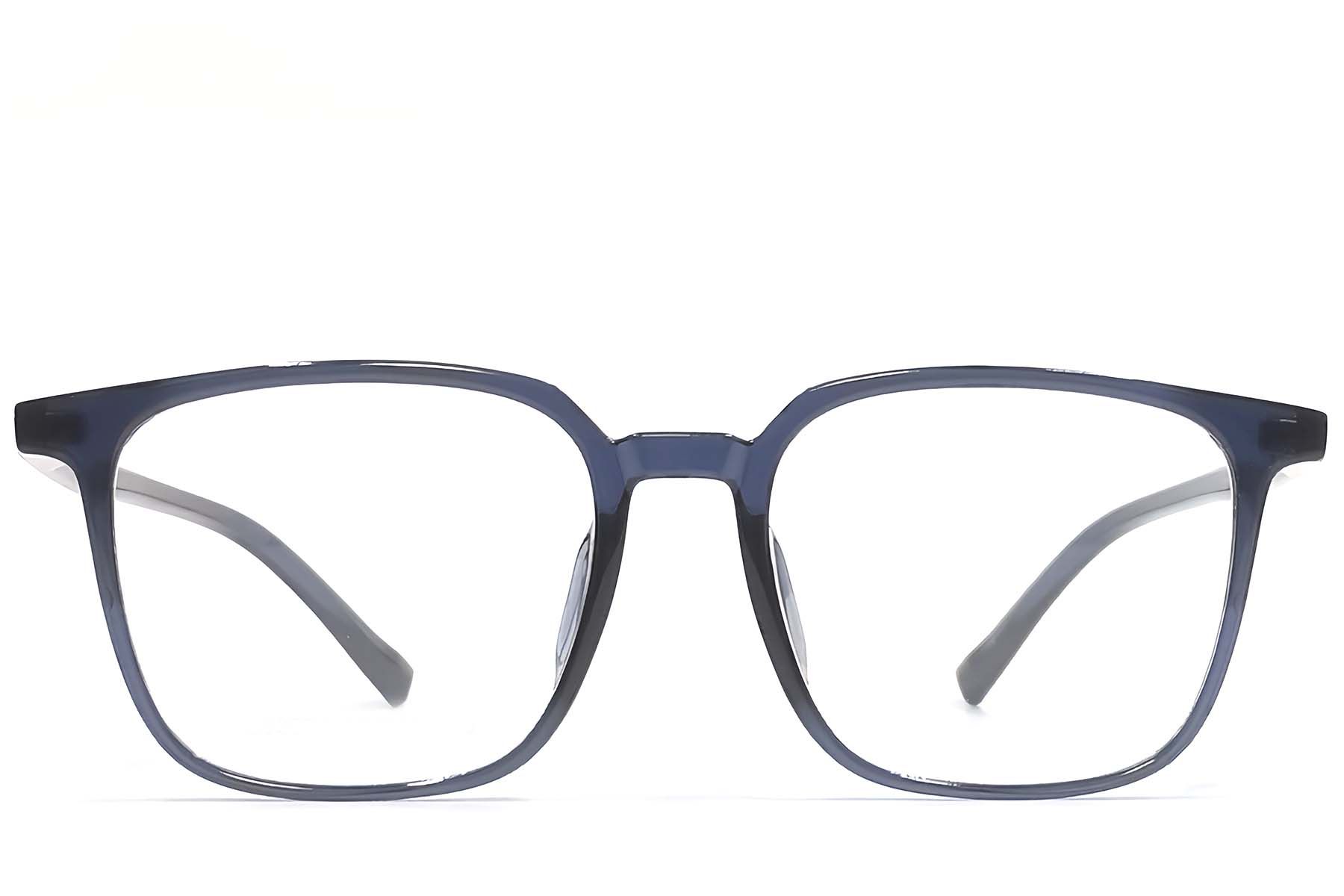 Rectangular Blue TR90 Glasses #BS1924-0211