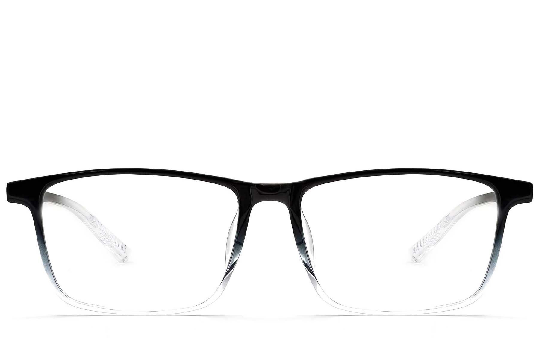 Rectangular Black TR90 Glasses #BS1924-0216