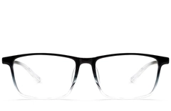 Rectangular Black TR90 Glasses #BS1924-0216