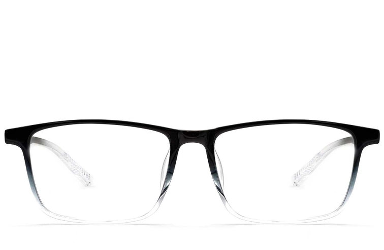Rectangular Black TR90 Glasses #BS1924-0216