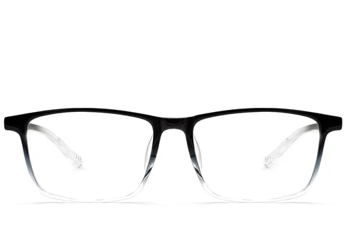 Lunettes rectangulaires noires TR90 #BS1924-0216