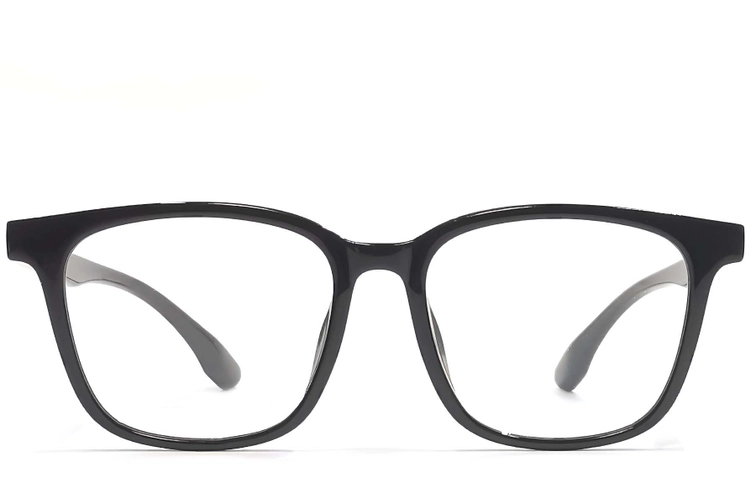 Rectangular Black TR90 Glasses #BS1924-0217