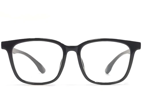 Rectangular Black TR90 Glasses #BS1924-0217